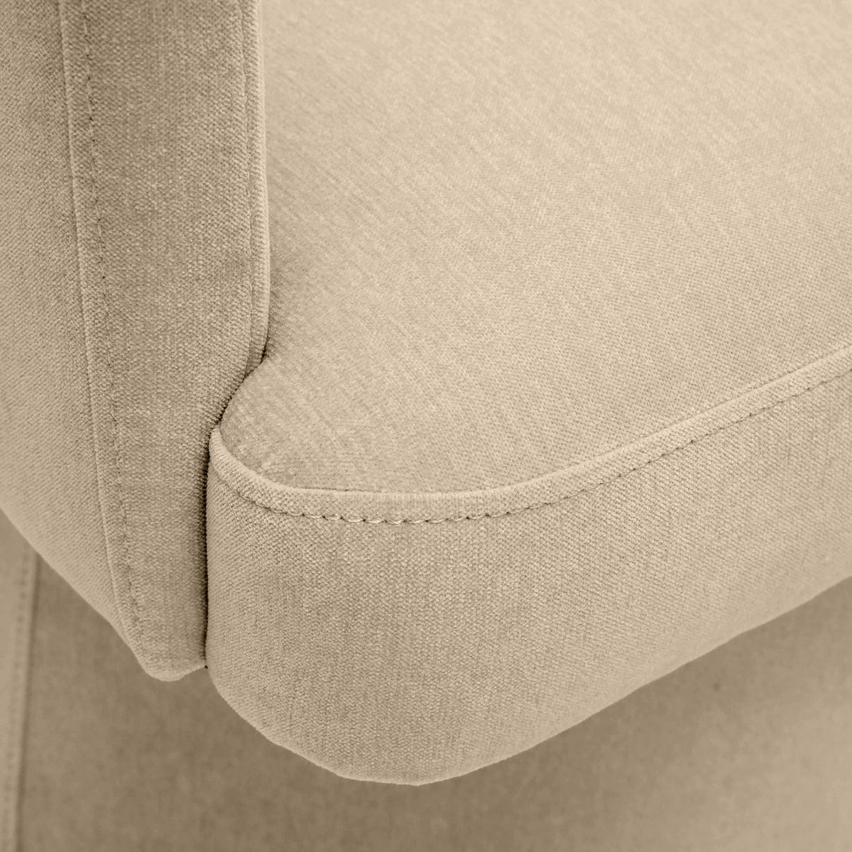Nest Taupe Upcycled Chenille Rolling Desk Chair