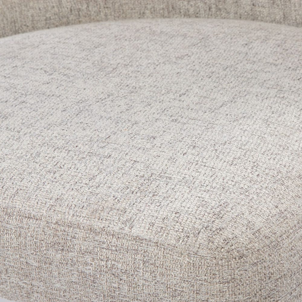 Wellington Taupe & Brushed Gold Dining Chair