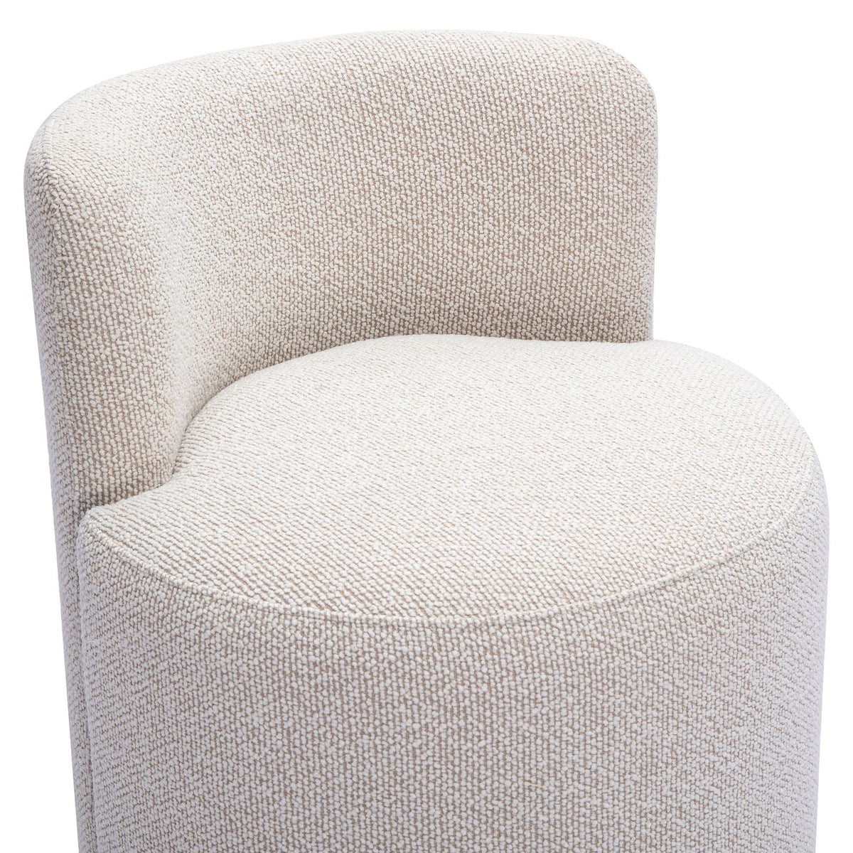 Halieh Cream Performance Boucle Desk Chair