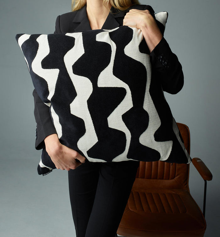 Meara Ebony Superior Quality Luxurious Pillow