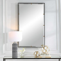 Egon 50" Floating Gold & Bronze Mirror