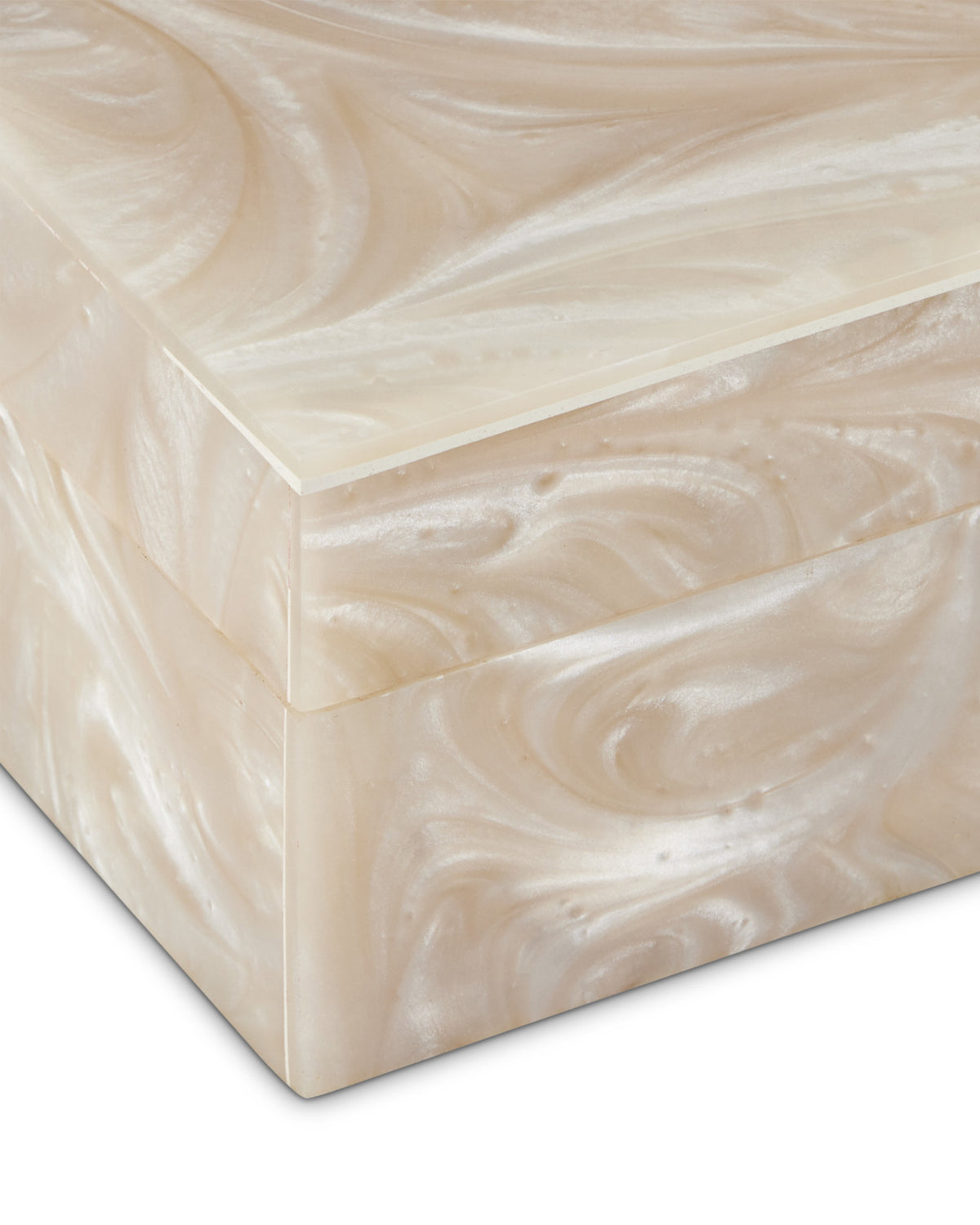 Opaline Swirl Boxes (Set of2)