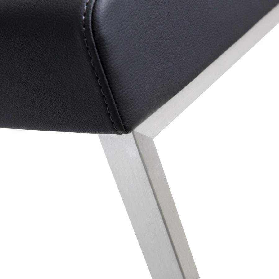 Moriah Black Steel Barstools (Set of 2) - Luxury Living Collection