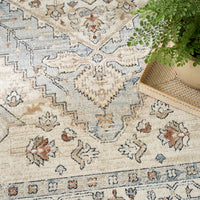 Isabeau Blue Taupe Area Rug