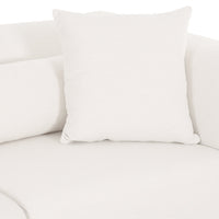Tereasa 4-Piece Cream Performance Chenille Modular U-Sectional