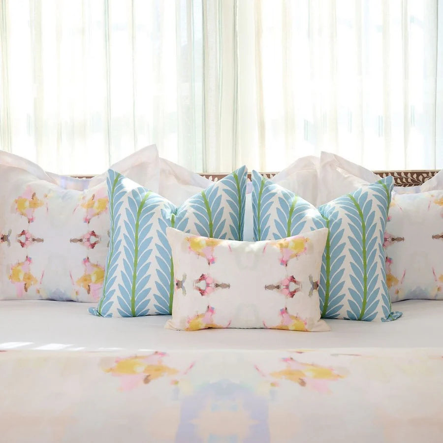 Caroline French Blue Decorative Pillow (4 Sizes Available)
