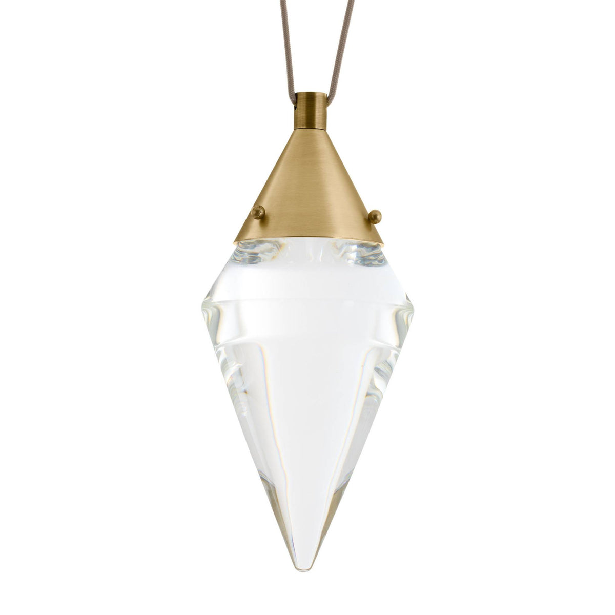Berkley 82" Crystal & Antique Brass Multi-Drop Chandelier