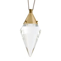 Berkley 82" Crystal & Antique Brass Multi-Drop Chandelier