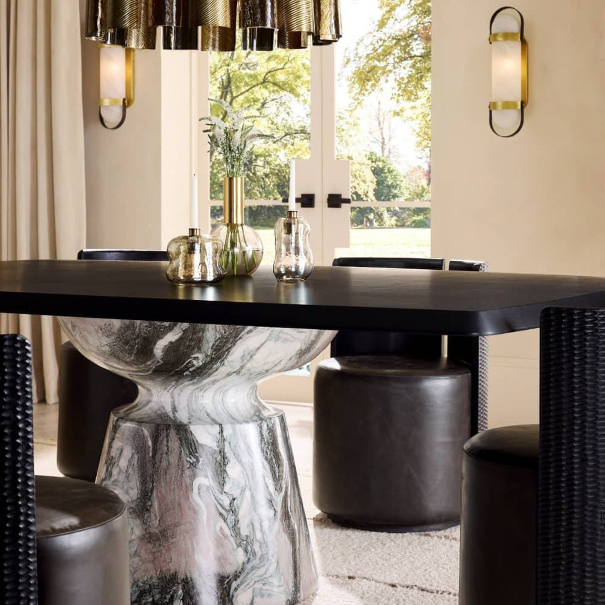 Forgey 82" Modern Dining Table