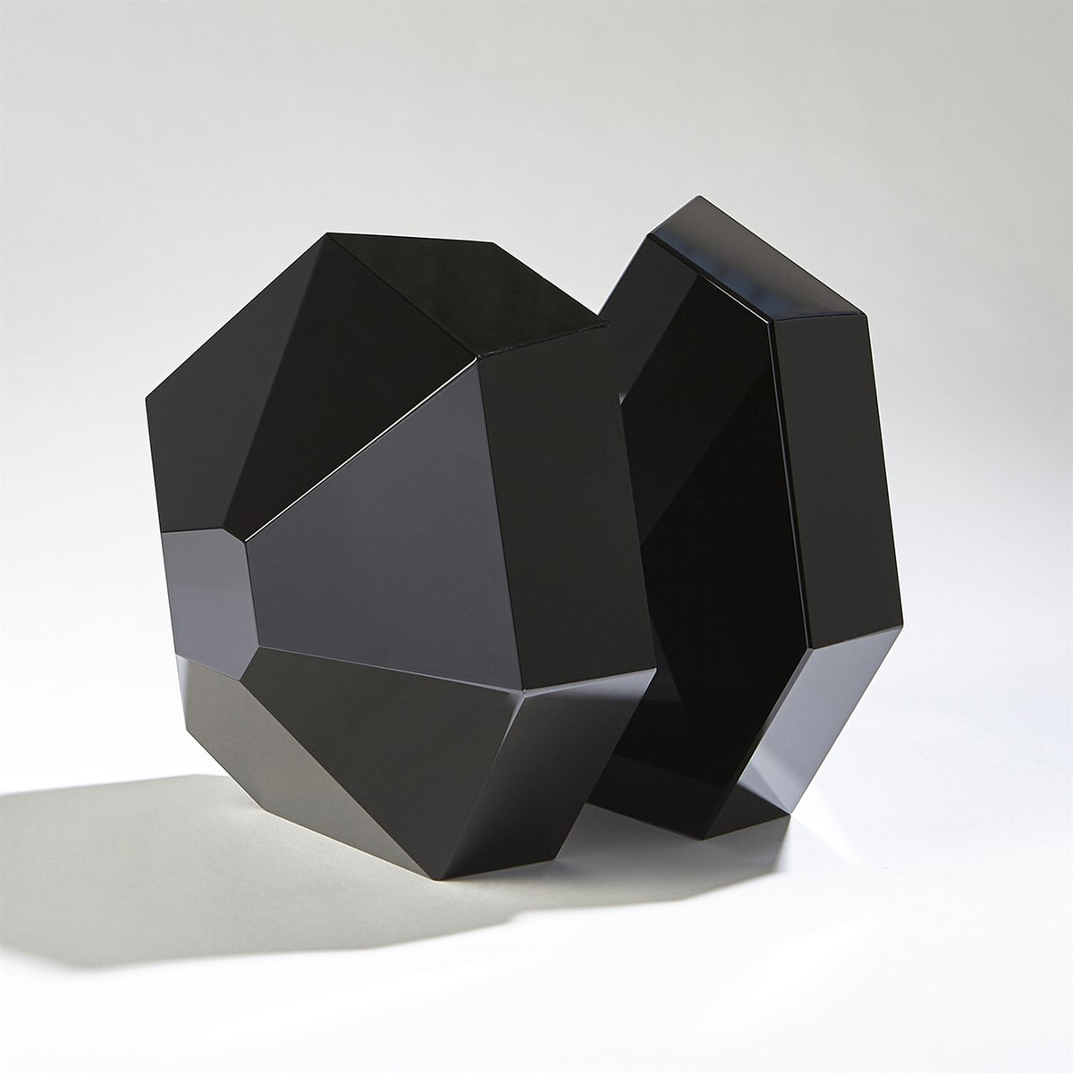 Cherie S/2 Black Crystal Bookends