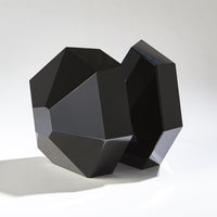 Cherie S/2 Black Crystal Bookends