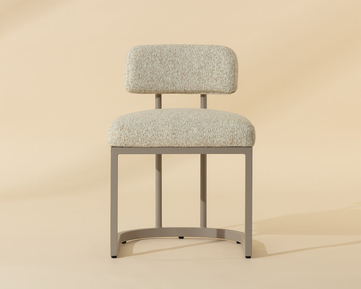 Levanto Greige Indoor Outdoor Dining Chair (Set of 2)