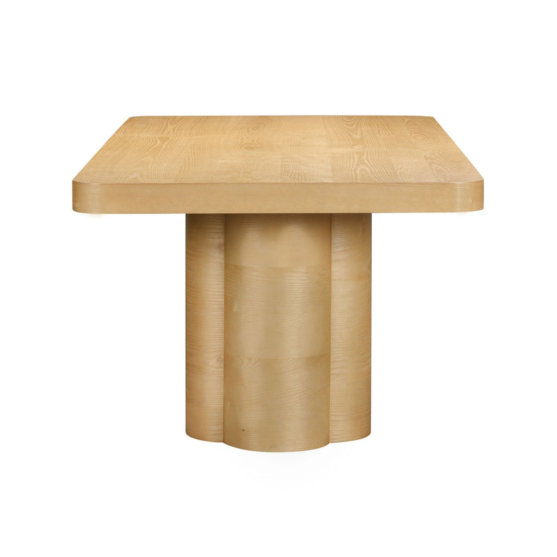 Elliana 90" Natural Ash Dining Table
