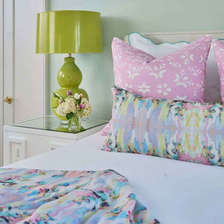 Amaya Abstract Multicolour Decorative Pillow (4 Sizes Available)