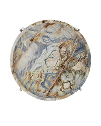 Livia Jade Marble Accent Table