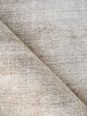 Penelope Terracota/Silver Wool/Bamboo Silk Area Rug - Elegance Collection