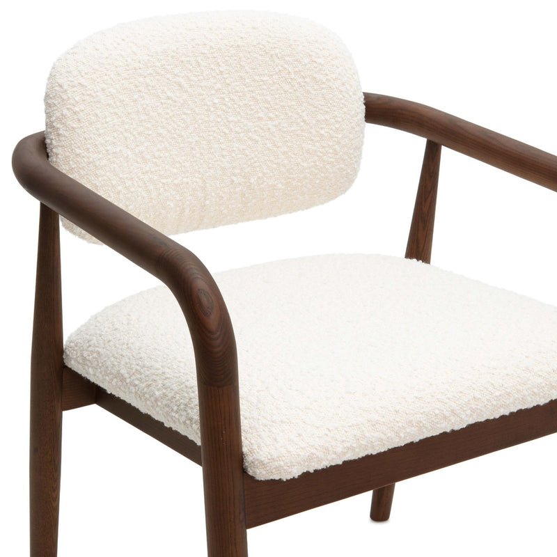 Betsy Cream Boucle Dining Chair