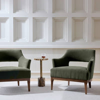 Laurette Chair Pine Performance Chenille