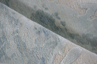 Carra Blue Modern Area Rug - Elegance Collection