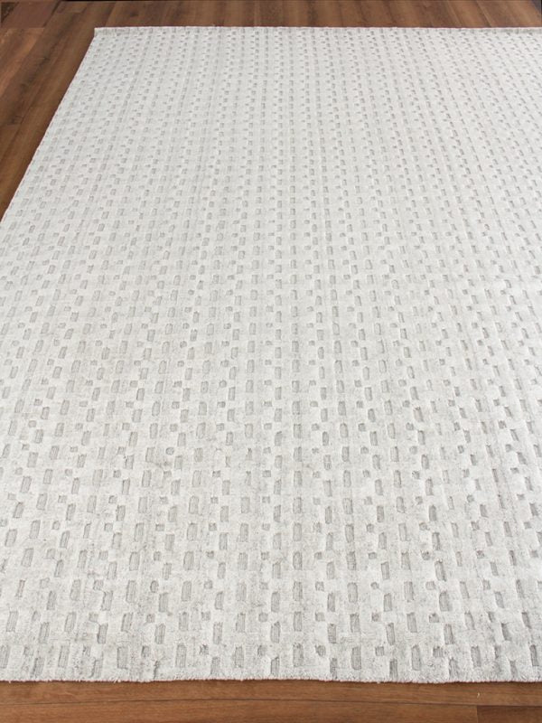 Park Ivory Hand Loomed Area Rug - Elegance Collection