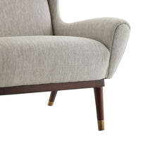 Maira Fossil Tweed Lounge Chair