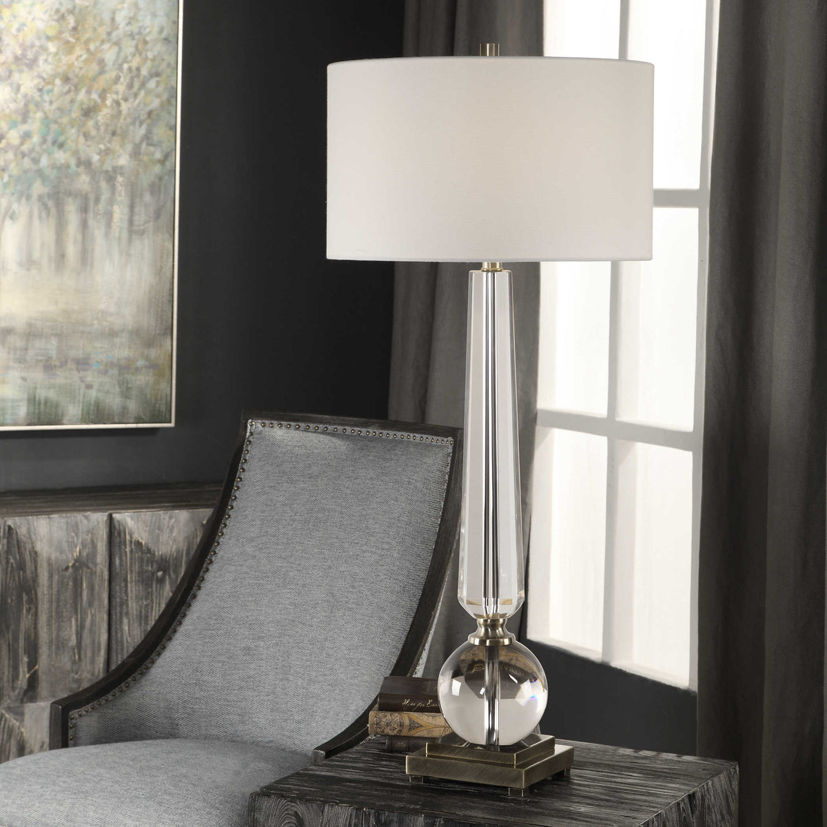 Diana Crystal Table Lamp