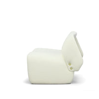 Veria Modern Off White Fabric Accent Chair