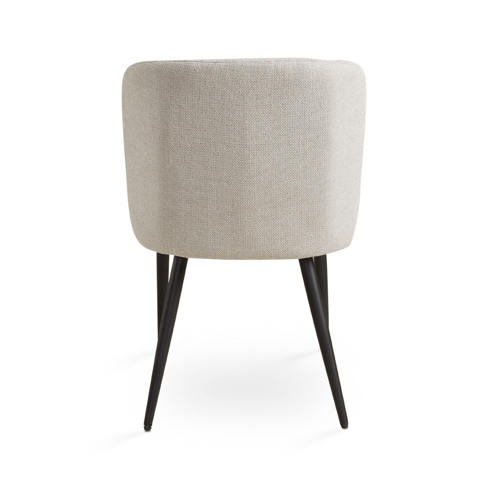 Anita Ivory Linen Dining Chair