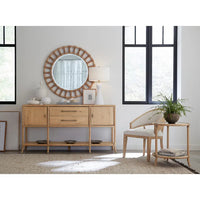 Nolita Natural & Cream Cane Barrel Back Chair