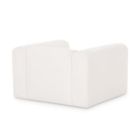 Tereasa Cream Performance Chenille Accent Chair