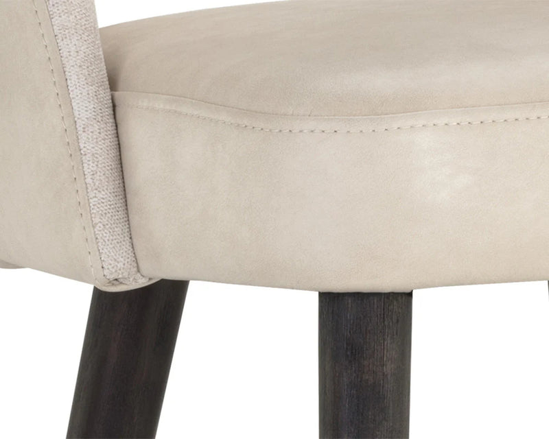 Monae Cream Counter Stool