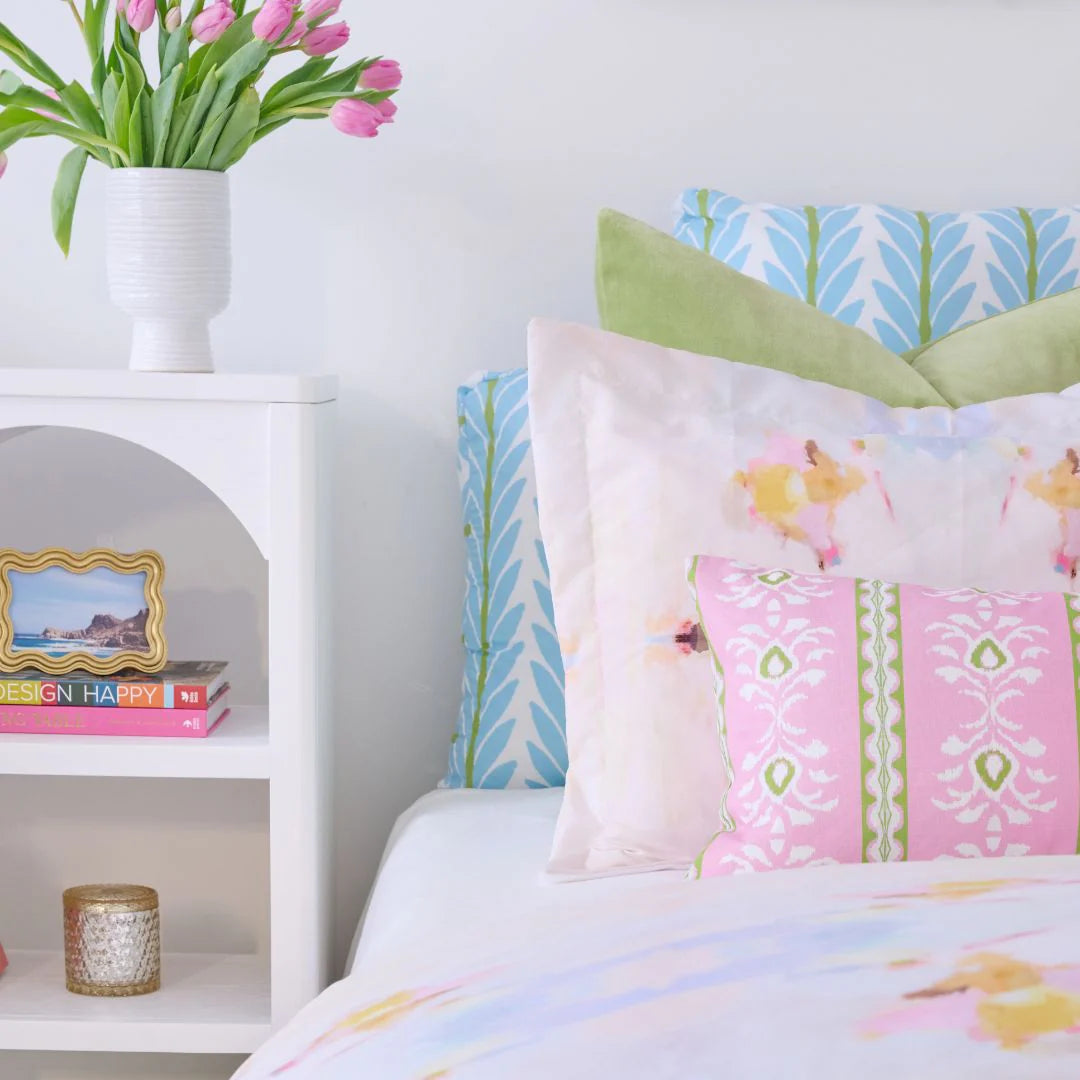 Caroline French Blue Twin XL Headboard Pillow