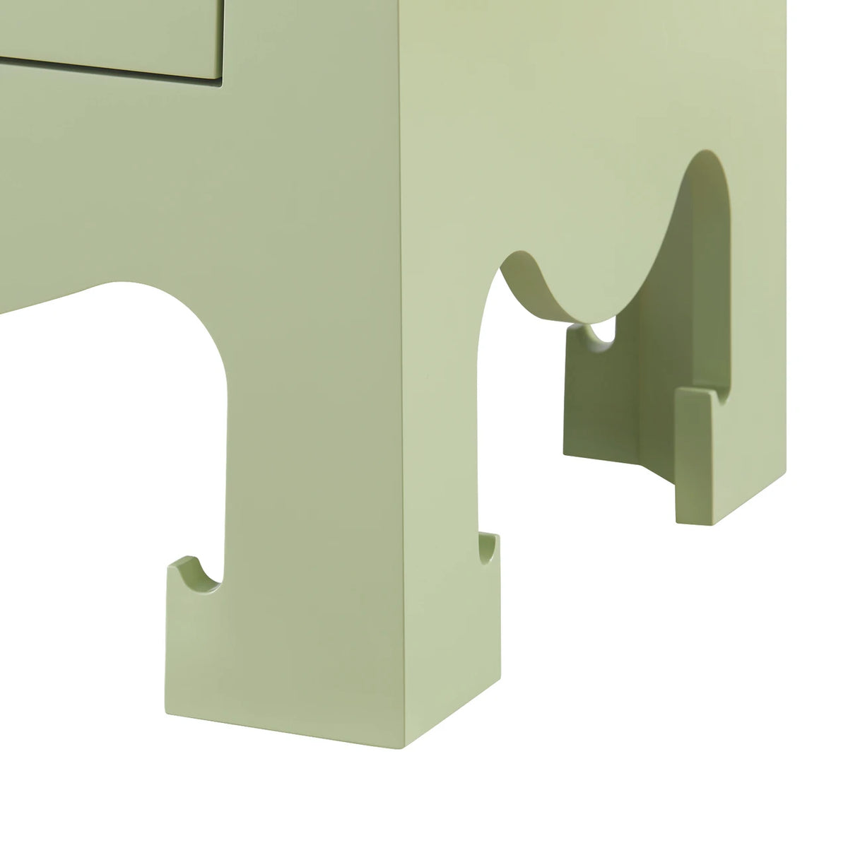Maylee 26" Green & Gold Nightstand
