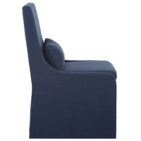 Hazel Armless Blue Line Chair