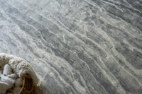 Ramo Silver Grey Luxury Area Rug
