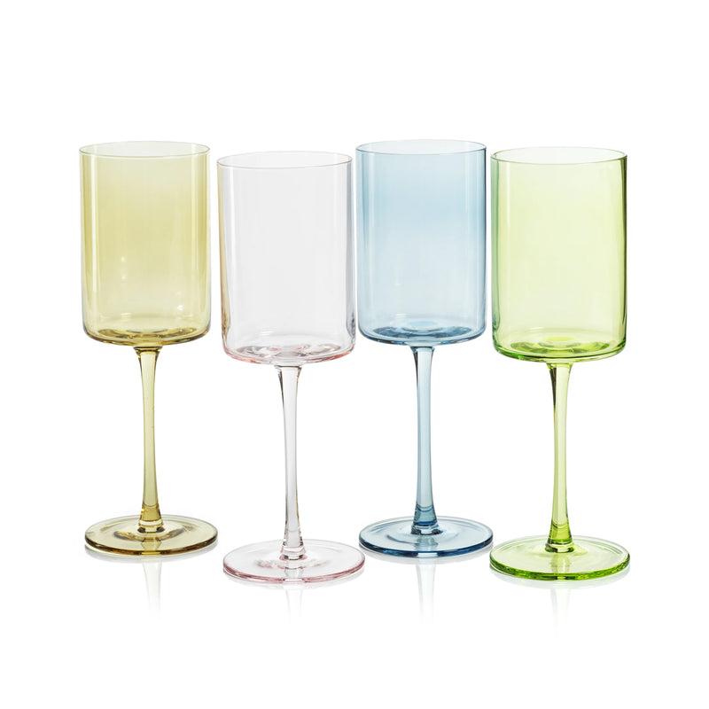 Fruttuoso Light Blue Champagne Flute - Set of 12