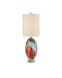 Abstract Swirls Table Lamp