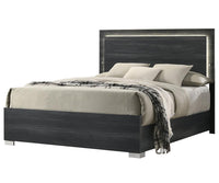 Vida Modern Grey Bed