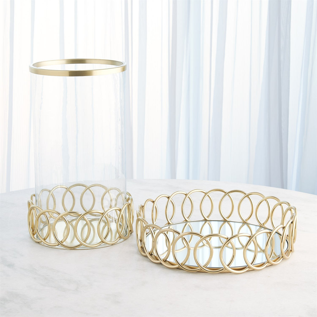 Bree Gold Hurricane/Tray