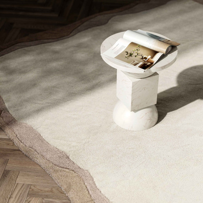 Torrence Curves Tan & Natural Area Rug