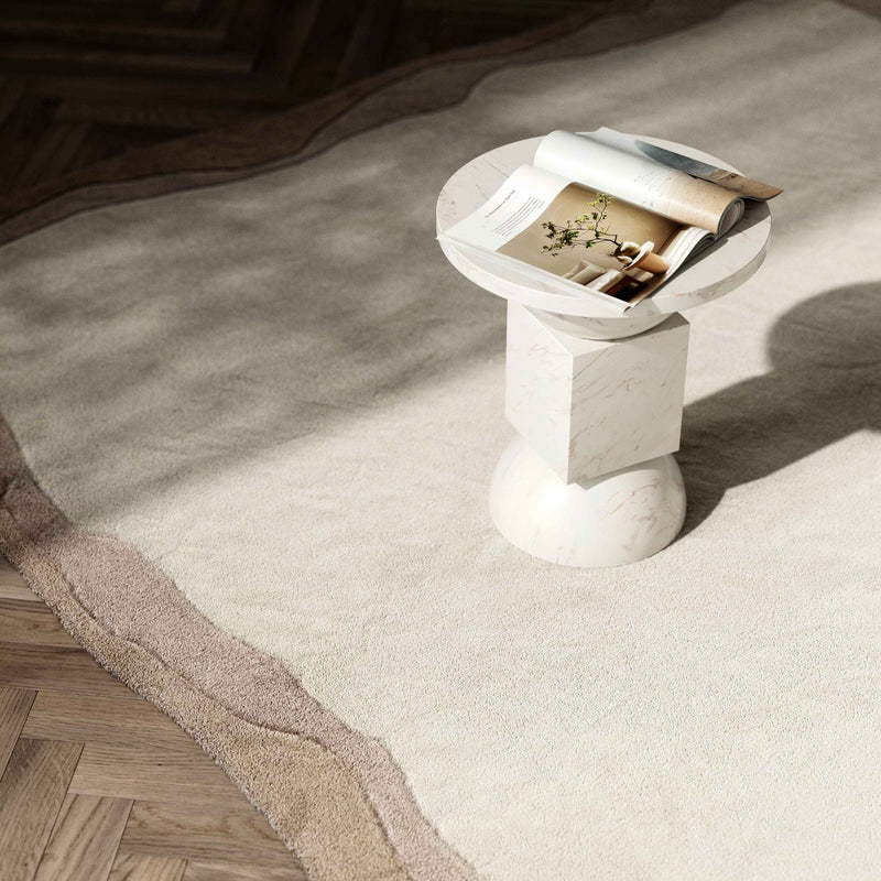 Torrence Curves Tan & Natural Area Rug