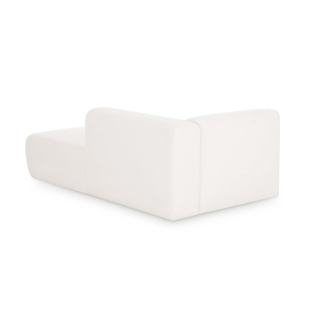 Tereasa Cream Performance Chenille Modular Chaise
