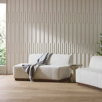 Islander 67" White Performance Bouclé Sofa (Right & Left Available)