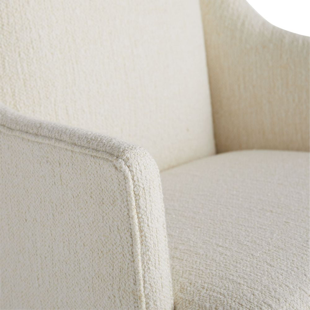 Cashton Cloud Boucle Grey Ash Wing Chair