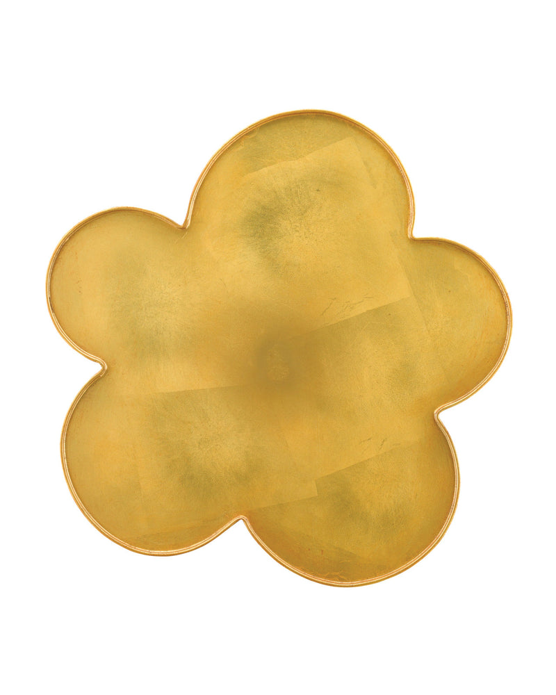 Petals Large Gold Accent Table