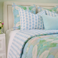 Savannah Abstract Reversable Twin Comforter Set (3 Piece Set)