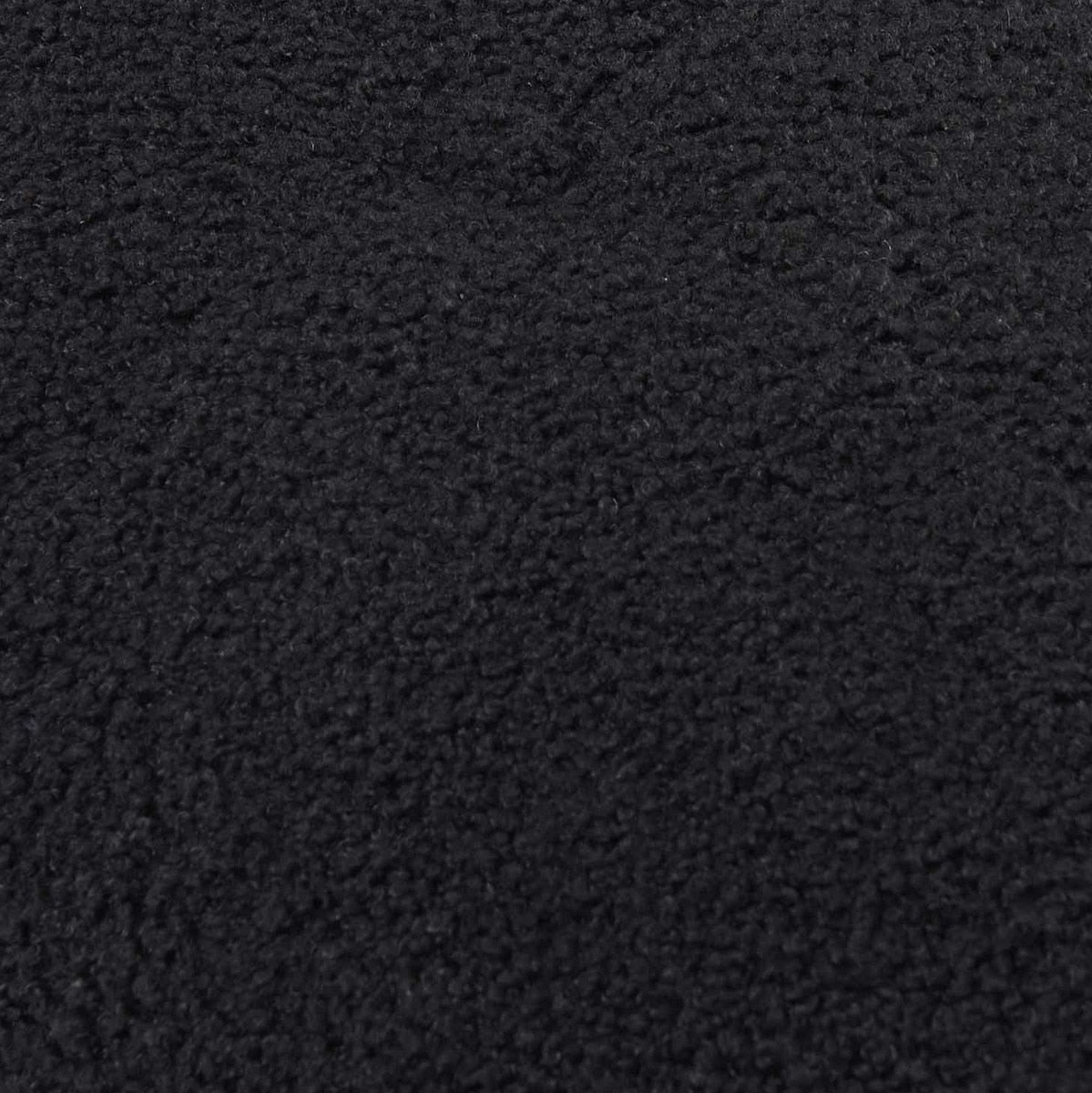 Vogue Black Vegan Shearling Modular Armless Chair