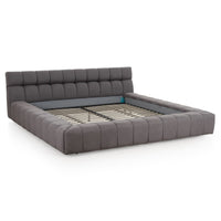 Diva Modern Tufted Grey Bed