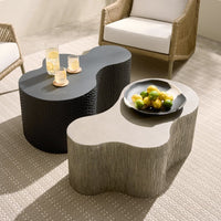 Indio Black Large Outdoor Coffee Table