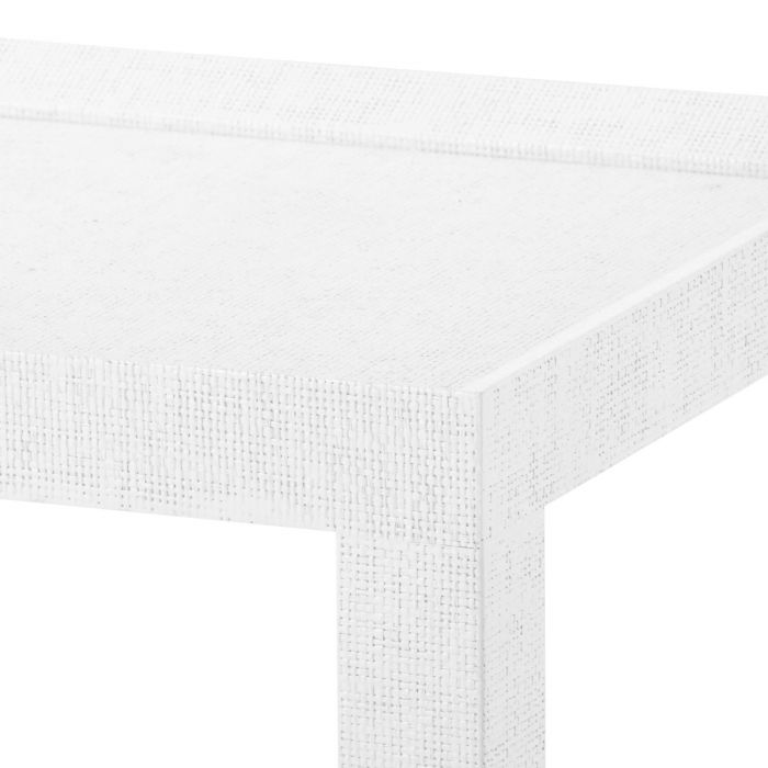 Beaux Chiffon White Side Table